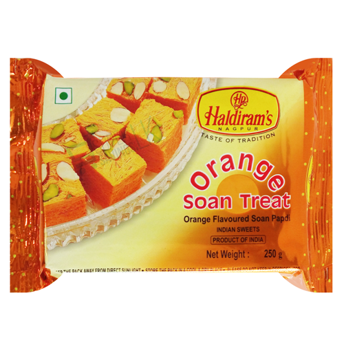 Haldirams Soan Papdi Orange Flavour 250g Supersavings