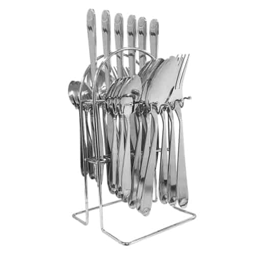 24 Pcs Cutlery Set With Holder Supersavings