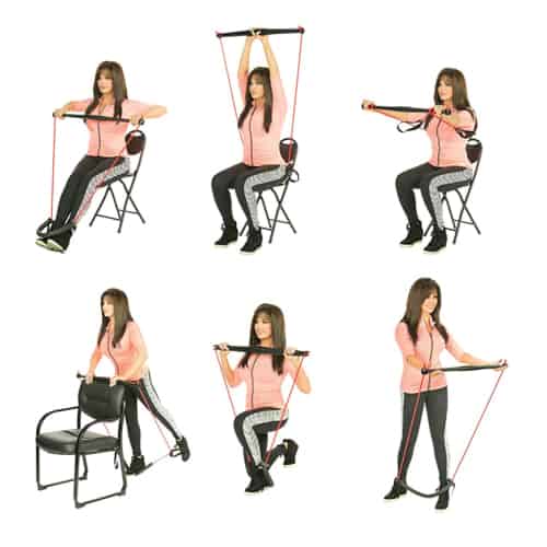 Body Gym Resistance Band Fitness System Supersavings
