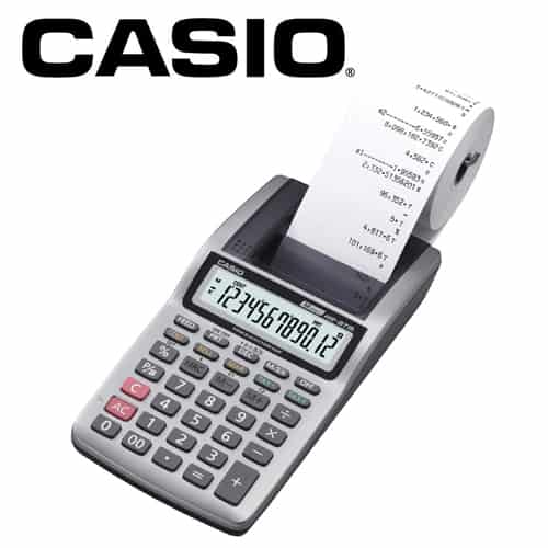 Casio Printing Calculator HR8RCBK Supersavings