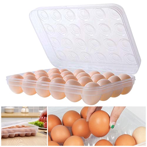 Covered Egg Storage Box 24 Eggs Supersavings