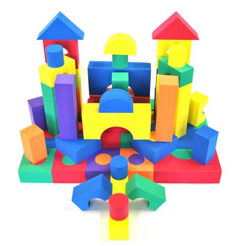 Fun Foam Blocks For Kids (50 Piece Set) Supersavings
