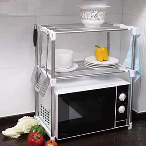 Microwave Oven Storage Rack Supersavings