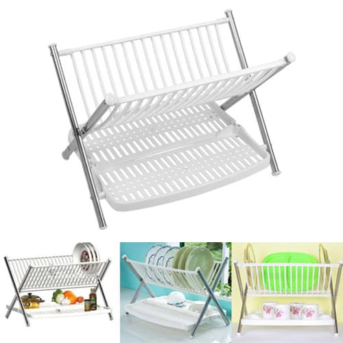 Multifunctional Folding Kitchen Rack Supersavings
