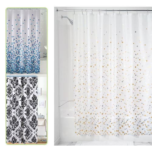 New Peva Decorative Shower Curtain 02065 Supersavings