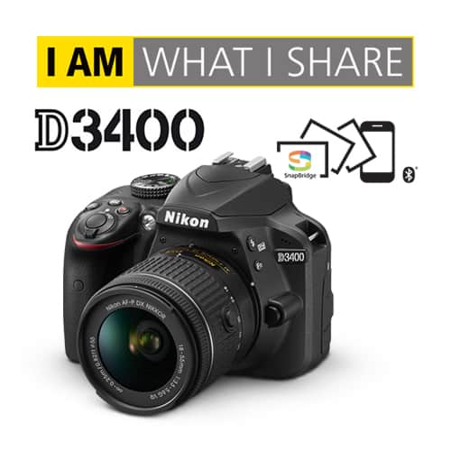 Nikon DSLR Camera D3400 Supersavings