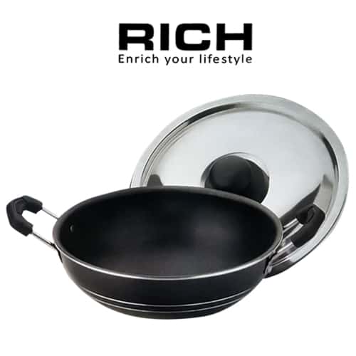 Rich Hopper Pan With Stainless Steel Lid RHHP750 Supersavings