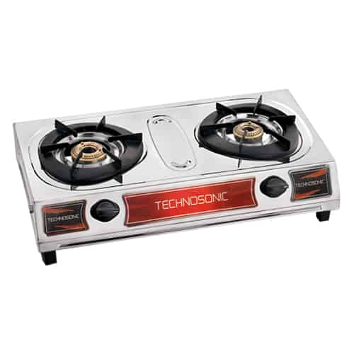 Technosonic Two Burner Gas Cooker Supersavings
