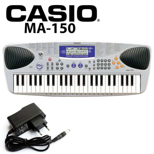 Casio Keyboard (With Adapter) MA 150 Supersavings
