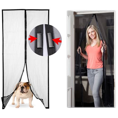 Magic Mesh Screen Door