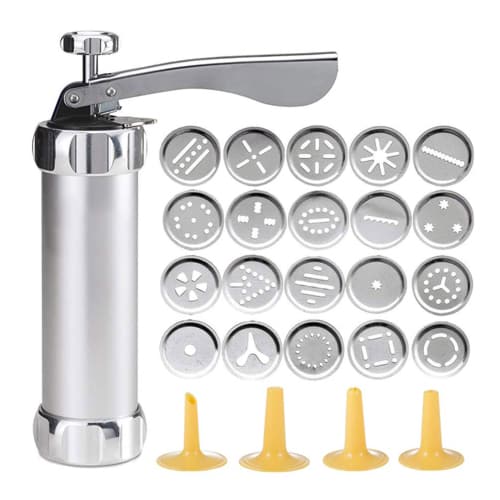 Stainless Steel Cookie Press Kit - Supersavings