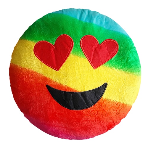Rainbow Emoji Pillow - Supersavings