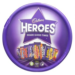 Cadbury Heroes an Assortment of Chocolates and Toffees 600g - Supersavings