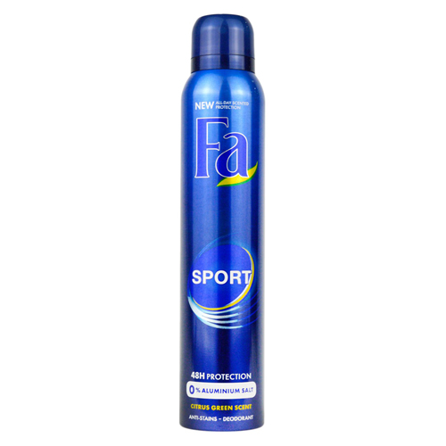 Fa Deodrant Spray Sport for Men 200ml - Supersavings