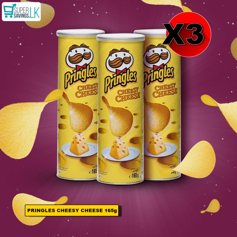 Pringles Cheesy Cheese 165g X 3 Bundle Supersavings 6622