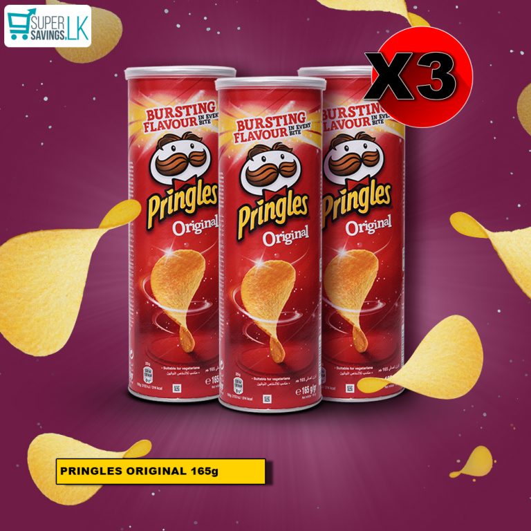 Pringles Original 165g X 3 Bundle Supersavings 5721