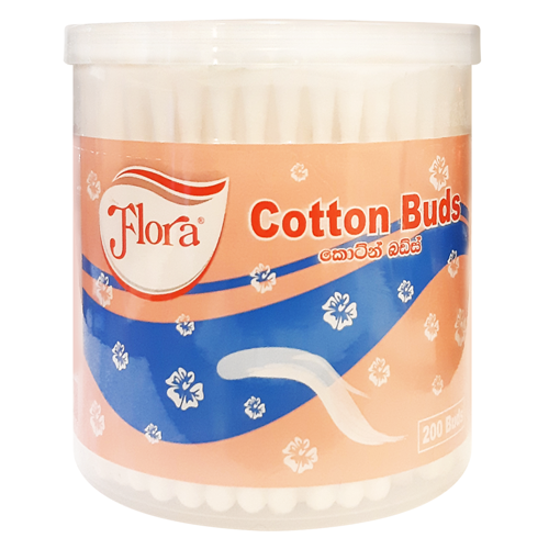 Flora Cotton Buds 200pcs - Supersavings