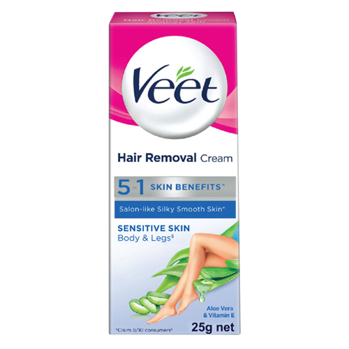 Veet Hair Removal Cream Sensitive Skin 25g - Supersavings