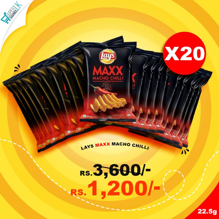 Lays Maxx Macho Chilli 22 5g X 20 Bundle Supersavings