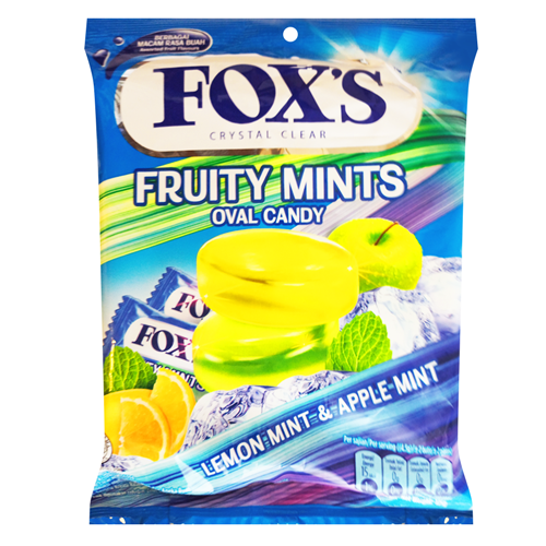 Fox’s Fruity Mints Oval Candy 125g - Supersavings