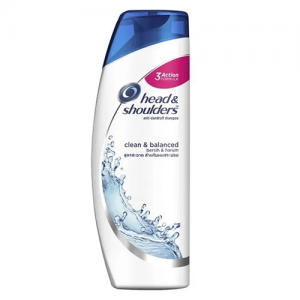 Head & Shoulders Clean & Balanced Anti Dandruff Shampoo 330ml ...