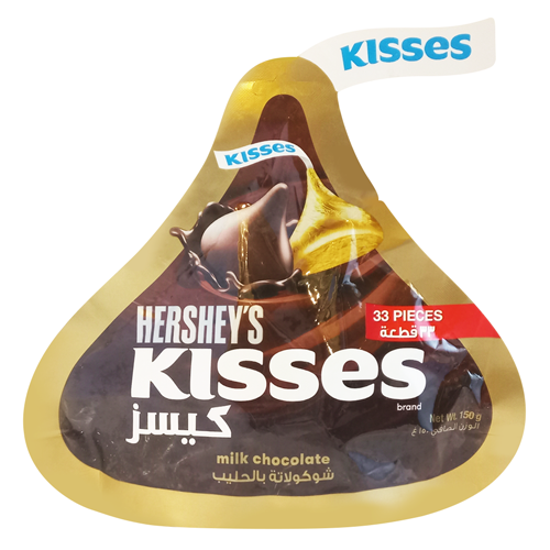 Hershey's Kisses Milk Chocolate 33pcs (150g) - Supersavings