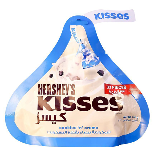 Hershey's Kisses Cookies 'n' Creme 33pcs (150g) - Supersavings
