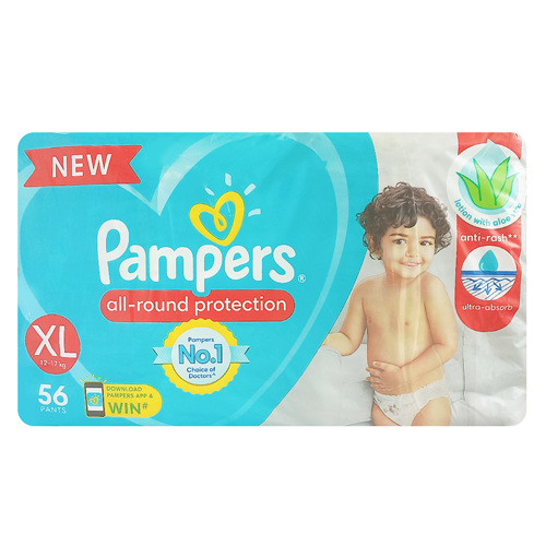 Pampers Pants Size 4 (9-14 Kg) 60 pcs - Pack of 1 – 3ard