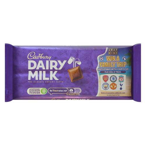 Cadbury Dairy Milk Chocolate 180g Supersavings