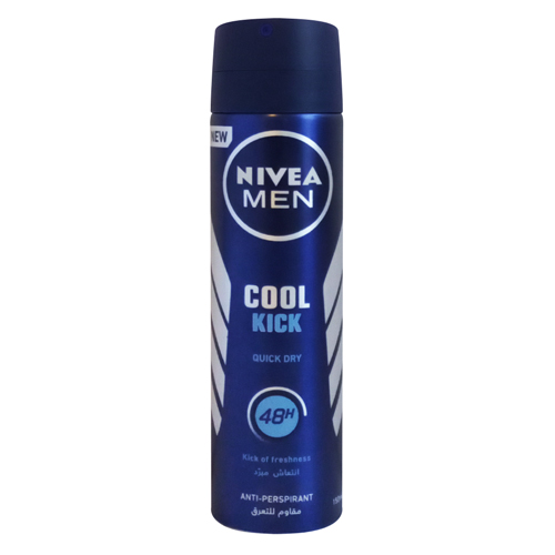 Nivea Men Cool Kick Quick Dry 48h 150ml - Supersavings