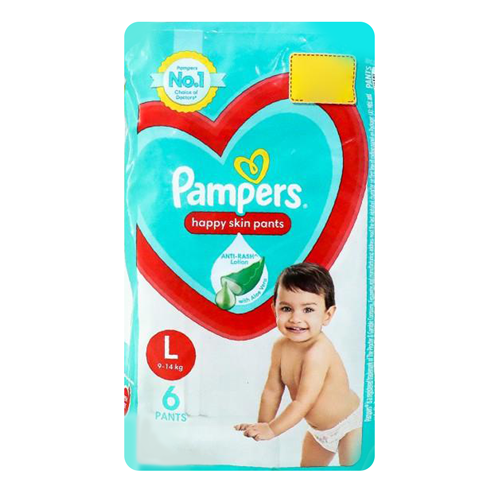 Pampers Happy Skin 6 Pants L - Supersavings