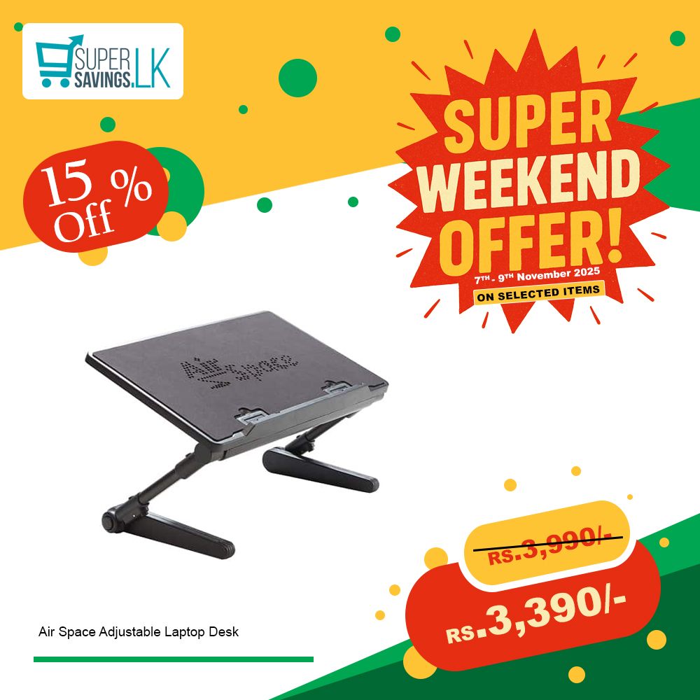 Air Space Adjustable Laptop Desk