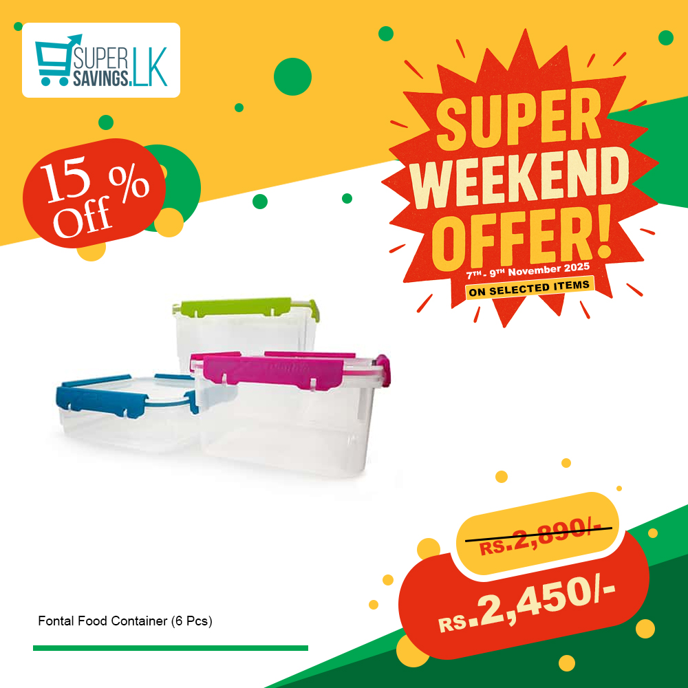 Fontal Food Container (6 Pcs)