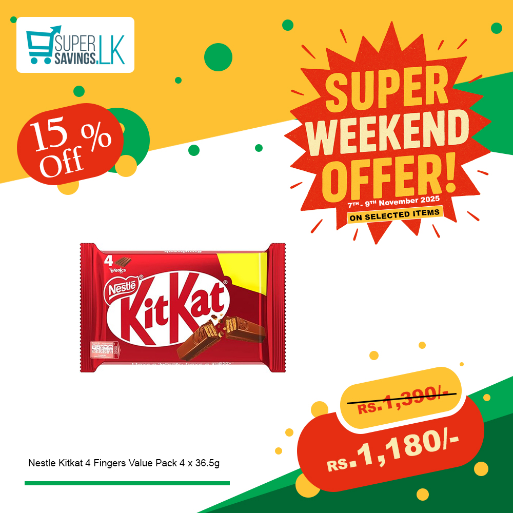 Nestle Kitkat 4 Fingers Value Pack 4 x 36 5g