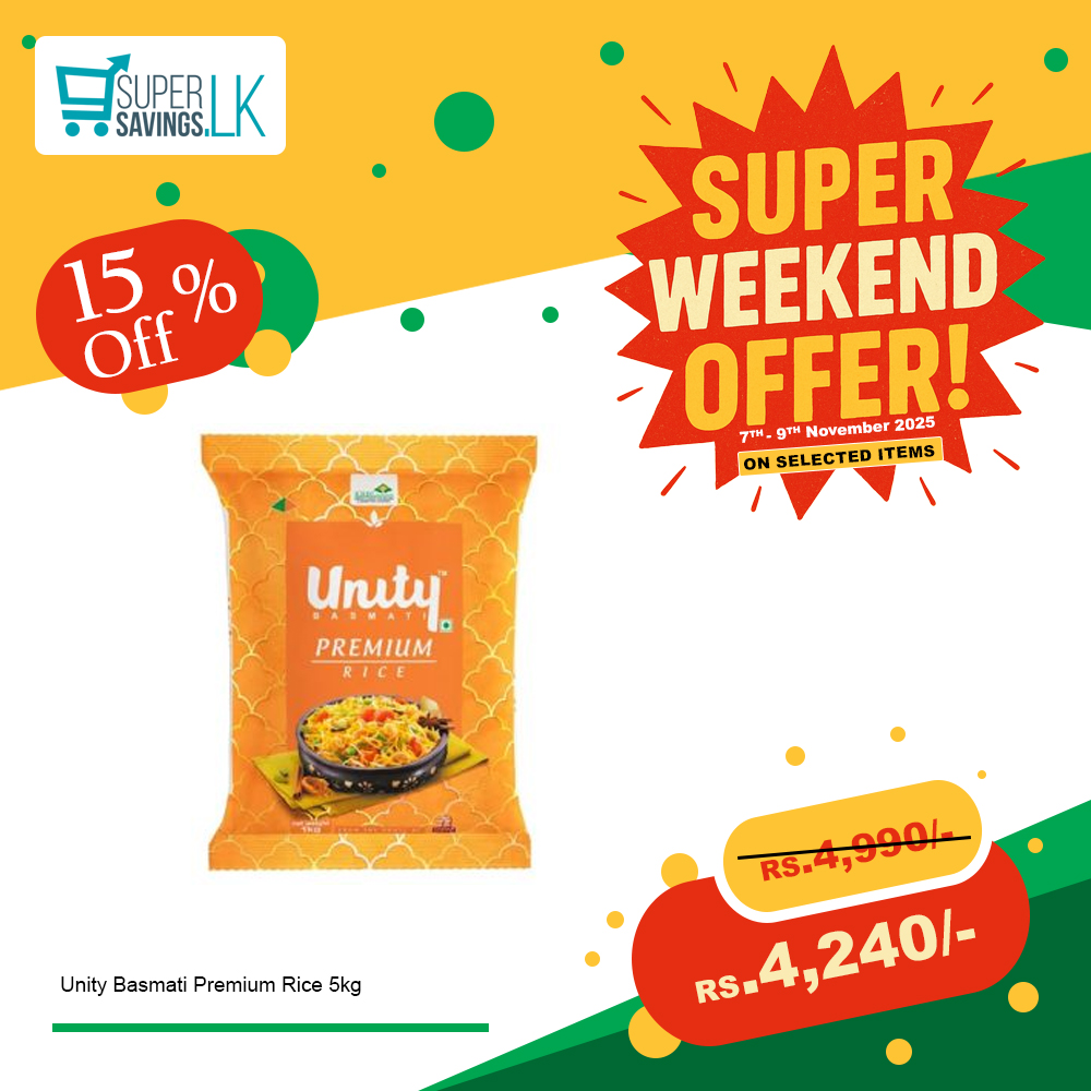 Unity Basmati Premium Rice 5kg