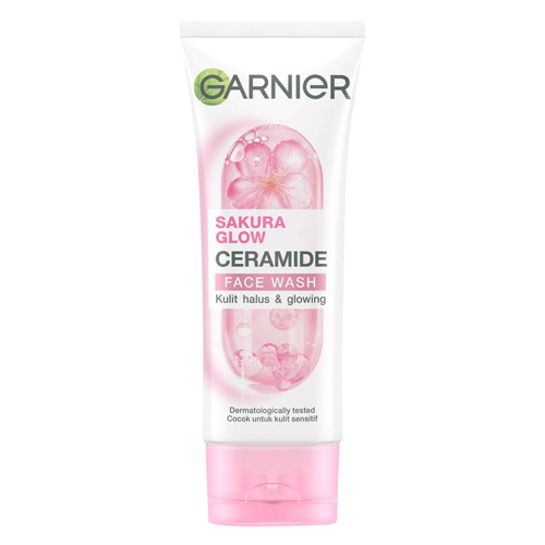 garnier-sakura-glow-ceramide-face-wash